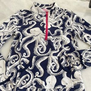 Lilly Pulitzer girls size XL Bubbly popover